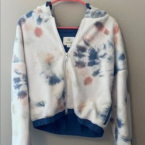 Tie-Dye Fleece Jacket